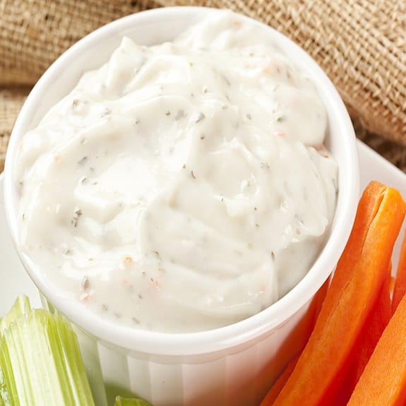 Portion de sauce Ranch